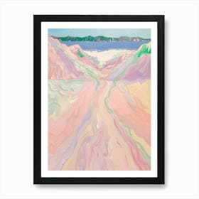 Sand Road Art Print