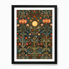 William Morris Flora And Fauna 16 Art Print