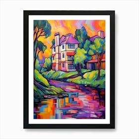 Bellevue Washington Pixel Art 12 Art Print