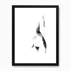 Nude Watercolour II Art Print