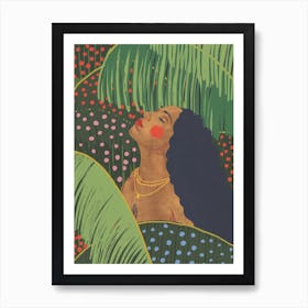 Jungle Goddess Art Print
