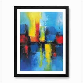 Abstract Painting 2352 Art Print