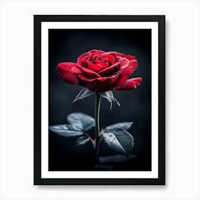 Dark Rose 44 Art Print