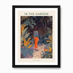 In The Garden Poster Monet S Garden France 2 Art Print