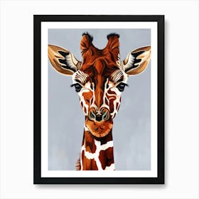 Giraffe 176 Art Print