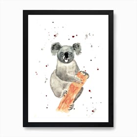 Mr Koala Art Print