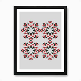 Snowflakes 1 Art Print