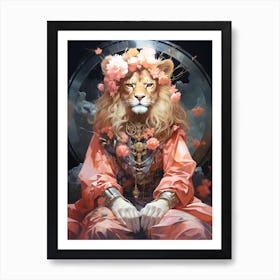 Lioness Art Print