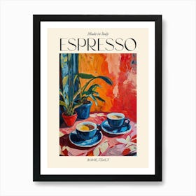 Rome Espresso Made In Italy 9 Poster Art Print