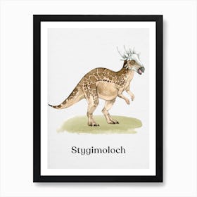 Stygimoloch Art Print