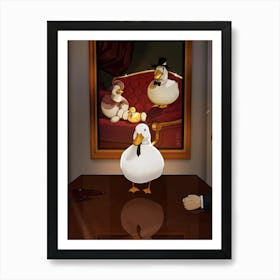 Honk game Art Print