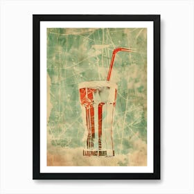 Soft Drink: Fast Food Art Art Print