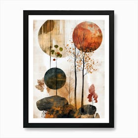 Autumn Trees Art Print