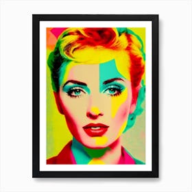 Dido Colourful Pop Art Art Print