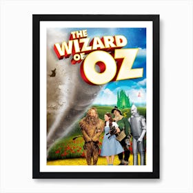 Wizard of OZ, Wall Print, Movie, Poster, Print, Film, Movie Poster, Wall Art,, Art Print