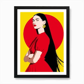 Frida Kahlo 1 Art Print