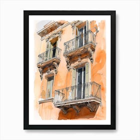 Palermo Europe Travel Architecture 3 Art Print