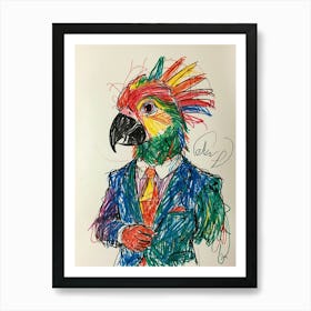 Parrot 2 Art Print