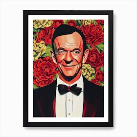 Fred Astaire Illustration Movies Art Print