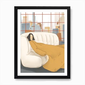 Couch Potato Art Print