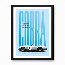 Shelby Cobra Tribute Art Print