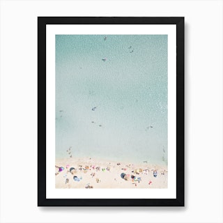 Beach View Art Print