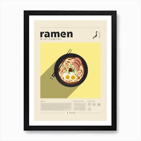 Ramen Art Print