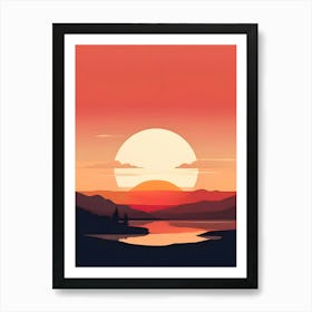 Sunset 15 Art Print