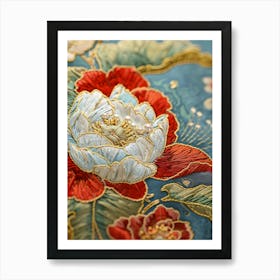 Chinese Embroidery 58 Art Print