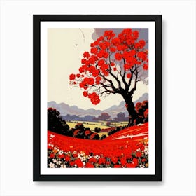 Red Poppies Art Print