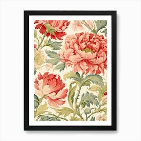 Floral Pattern 32 Art Print