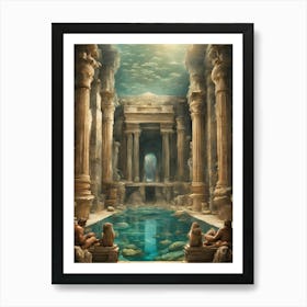 Aphrodite'S Pool 1 Art Print