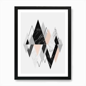 Scandinavian forest 2 Art Print