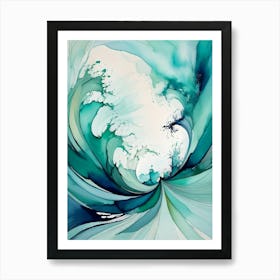 Ocean Splash Art Print