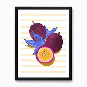 Passion Fruit 1 Art Print