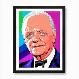 Anthony Hopkins Pop Movies Art Movies Art Print