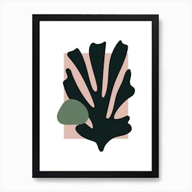 Organic Shape Cut Outs Matisse Art Print