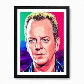 Kiefer Sutherland Pop Movies Art Movies Art Print