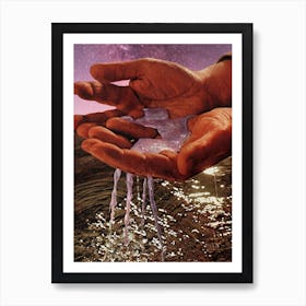 The Universe in Your Hands Art Print