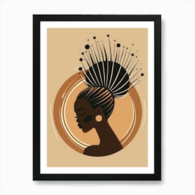 African Woman 147 Art Print