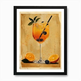 Aperol Spritz Art Print 145 Art Print