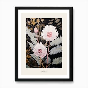 Flower Illustration Veronica 1 Poster Art Print