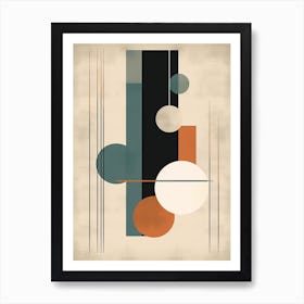 Boho Mirage; Mid Century Illusions Art Print