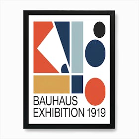 Bauhaus Exhibition 1 Art Print