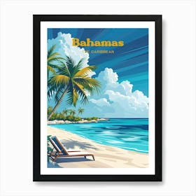 The Bahamas Island Travel Art Art Print