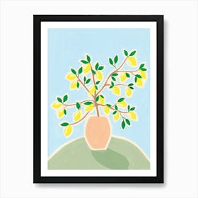 Lemon Tree Art Print