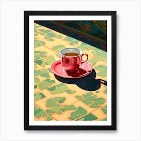 Oolong Tea Art Print