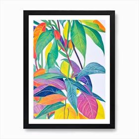 Hoya Eclectic Boho Art Print