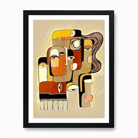 Abstract Painting 5 Art Print