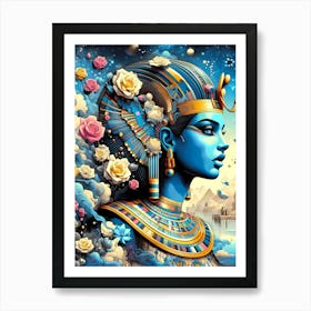 Cleopatra Portrait Artwork 67 Art Print